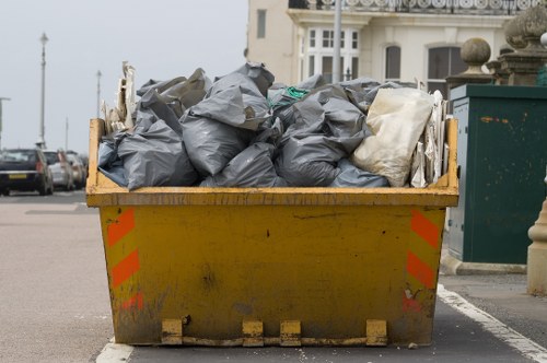 Professional house clearance in a Pimlico apartment building