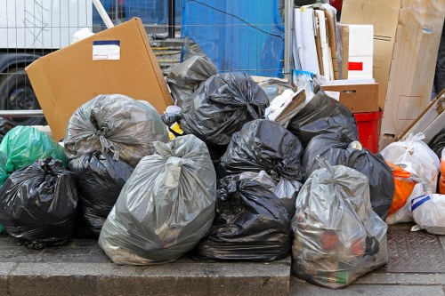 Efficient bulk waste loading service for a Pimlico property